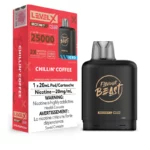 Flavour Beast Level X Boost 25k Pods - Chillin Coffee