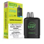 Flavour Beast Level X Boost 25k Pods - Super Spearmint