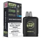 Flavour Beast Level X Boost 25k Pods - Wild White Grape